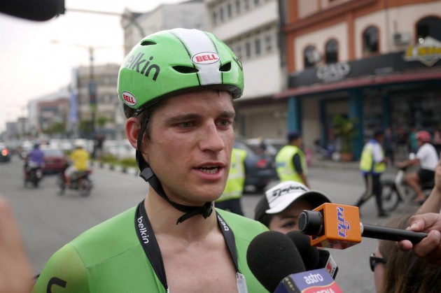 Theo Bos at the Tour de Langkawi 2014