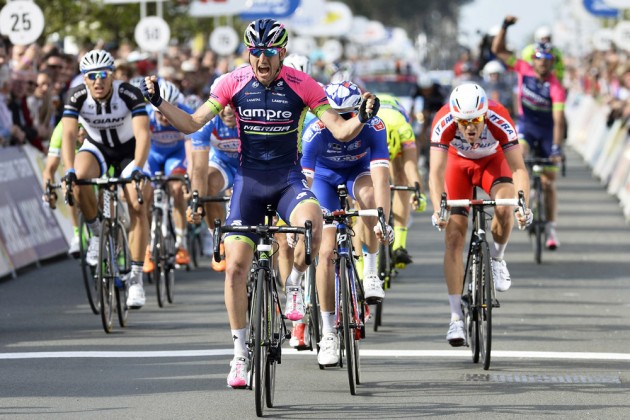 Sasha Modolo wins stage two of the 2014 3 Days of DePane