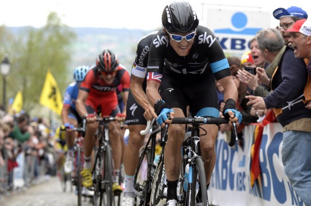 Geraint Thomas Tour of Flanders 2014