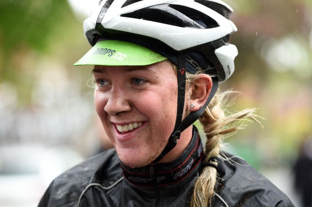 Jesse Walker, post stage two, Friends Life Women's Tour 2014