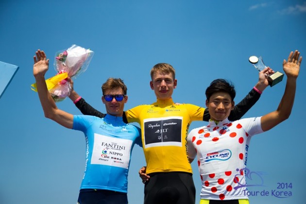Hugh Carthy wins Tour of Korea 2014