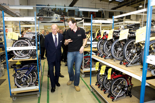 Brompton-HRH-with-Will-Butler-Adams