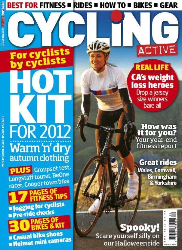 Cycling Active November 2011 issue