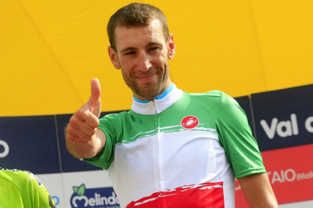 Vincenzo Nibali wins the Italian Road Race championships 2014