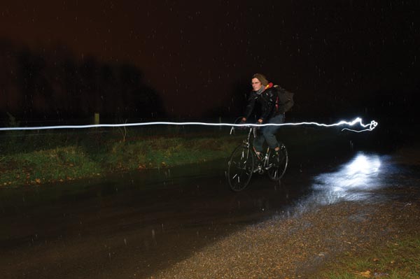 Night riding feature