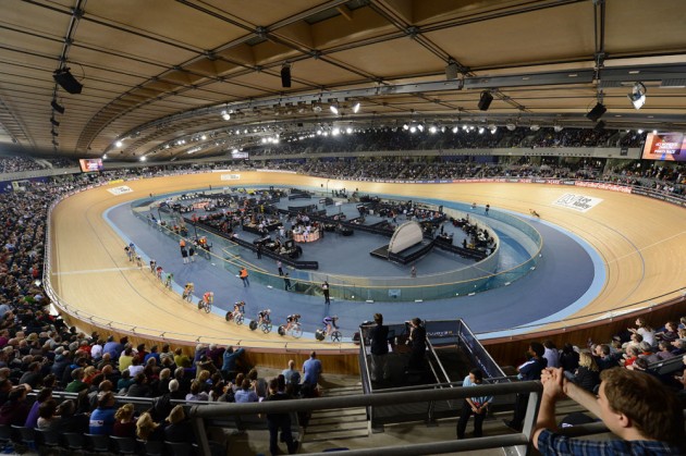 London velodrome, Revolution Series, London, March 2014, day one