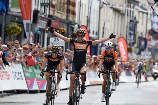 Laura Trott wins