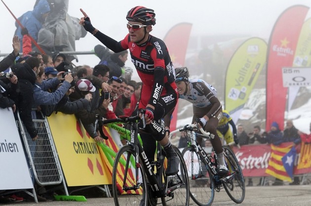 Tejay Van Garderen wins stage four of the 2014 Tour of Catalonia