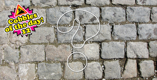 cobbles of the day 12