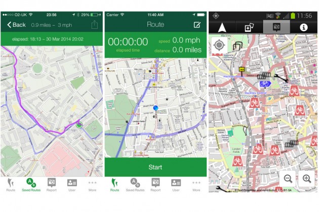Cycle Hackney app