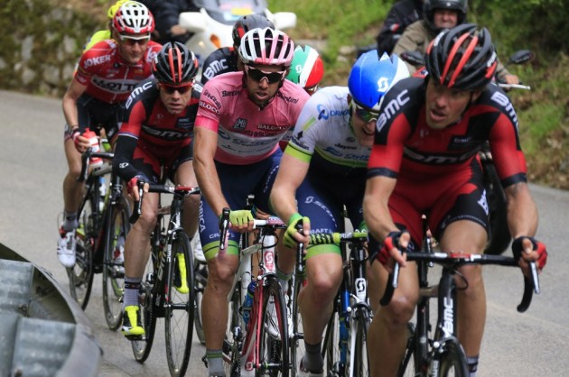 Michael Matthews on stage six of the 2014 Giro d'Italia