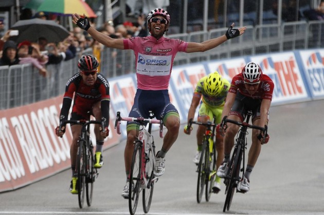 Michael Matthews wins stage six of the 2014 Giro d'Italia