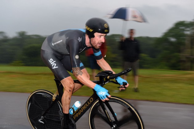 Bradley Wiggins, British time trial national championships 2014