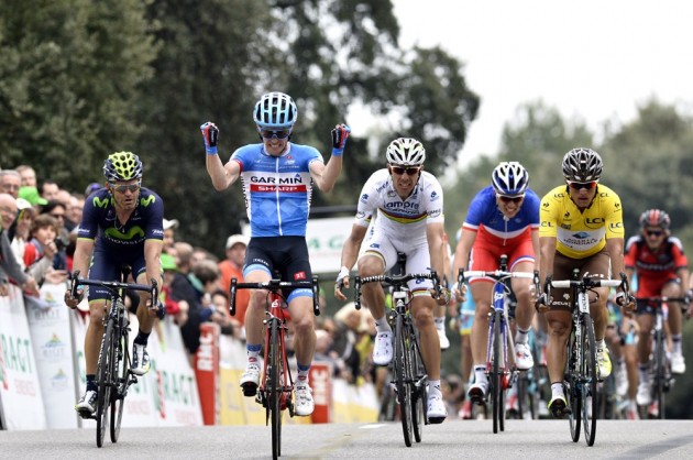 Tom-Jelte Slagter wins stage seven of the 2014 Paris-Nice