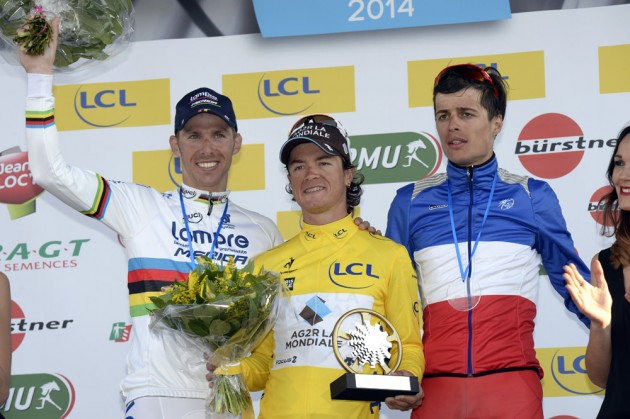 Carlos Betancur after stage eight of the 2014 Paris-Nice
