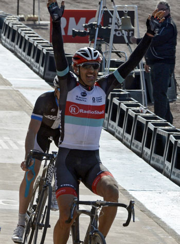 Fabian Cancellara wins Paris-Roubaix