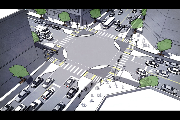 protected-intersection