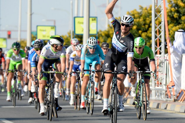 Tom Boonen wins stage four of the 2014 Tour of Qatar