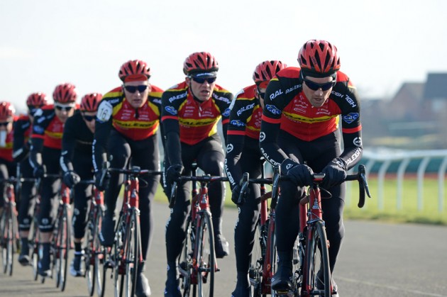 Yanto Barker on front, Eddie Soens 2014