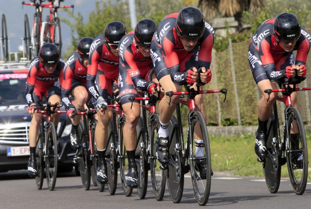 BMC wins team time trial, Giro del Trentino 2014