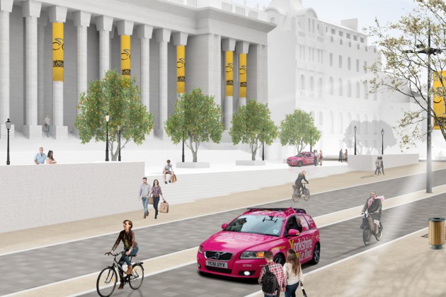 The Headrow, Leeds, plans