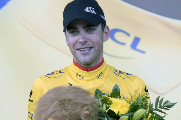 Tony Gallopin on stage nine of the 2014 Tour de France