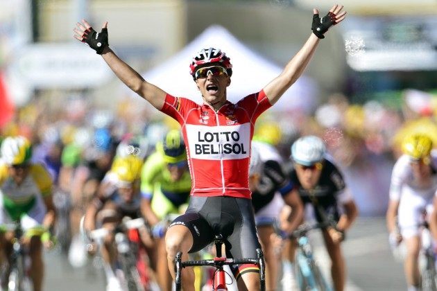 Tony Gallopin wins stage eleven of the 2014 Tour de France