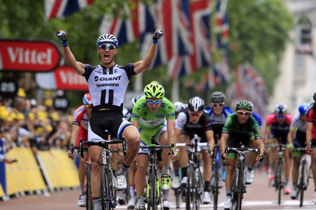 Marcel Kittel wins stage three of the 2014 Tour de France