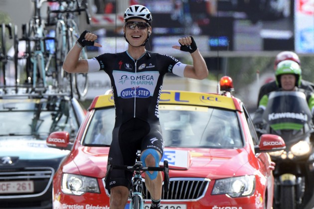 Tony Martin wins stage nine of the 2014 Tour de France