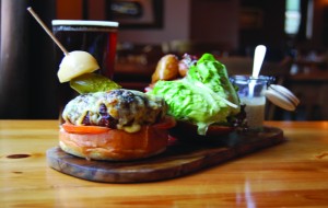 venison burger
