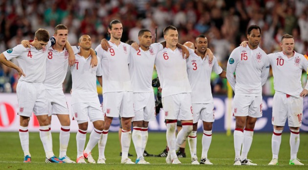 England penalty shootout defeat