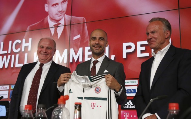 Pep Guardiola Karl-HeinzRummenigge