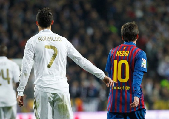 Cristiano Ronaldo and Lionel Messi
