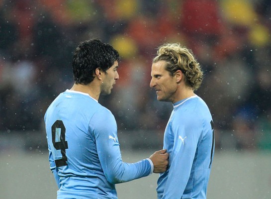 Luis Suarez Diego Forlan
