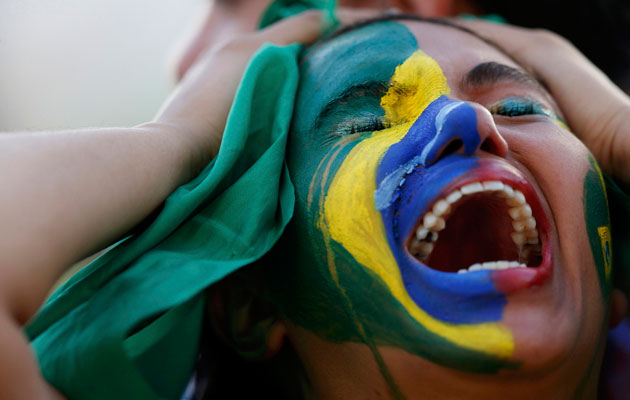 Brazil fan suffers after Germany defeat