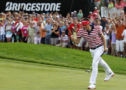 Keegan Bradley wins WGC-Bridgestone Invitational (Getty Images)