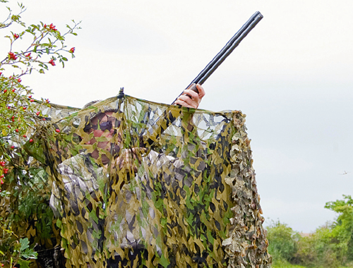 pigeon shooting camo net