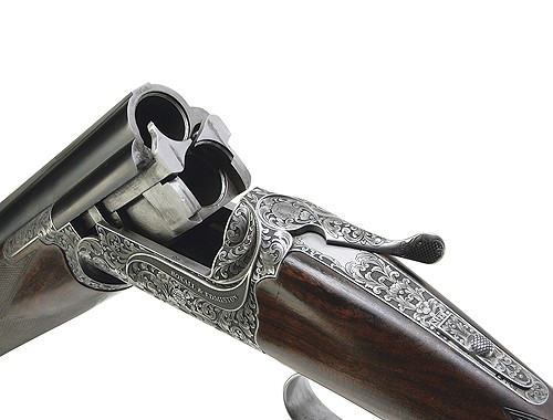 Boxall and Edmiston over-under shotgun