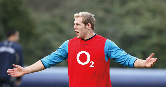 Easter's partner in (comedy) crime - James Haskell
