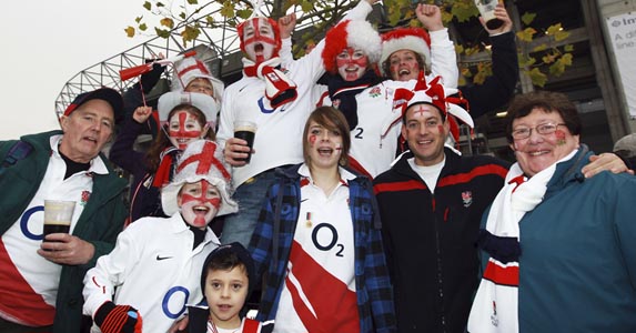 england fans