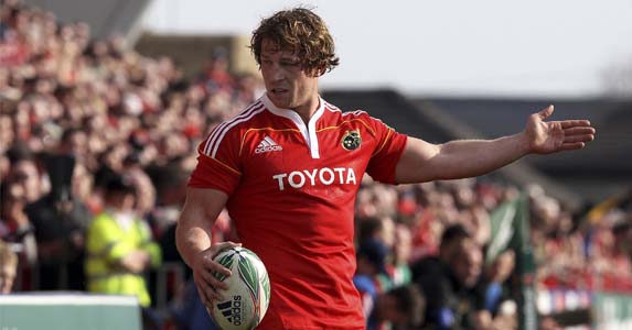 jerry flannery munster and ireland