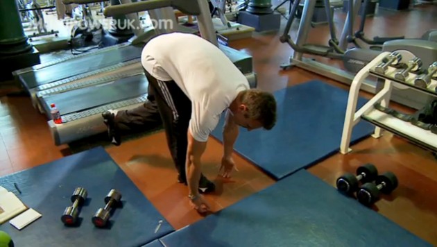 single legged dead lift