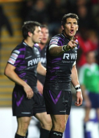 Moving on: James Hook is leaving the Ospreys for Perpignan