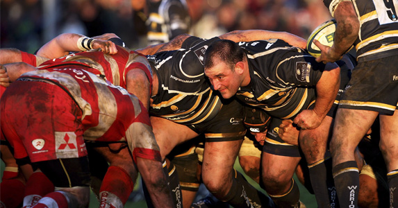 Worcester Warriors forward Adam Black