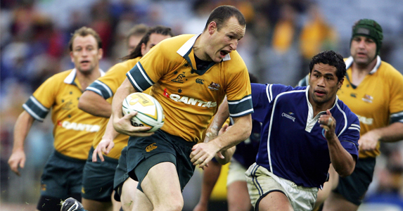 The last time both sides met was back in 2005 when Stirling Mortlock had hair