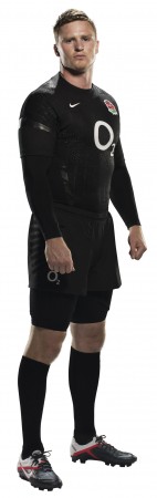 Chris Ashton modelling the 2011 England Kit