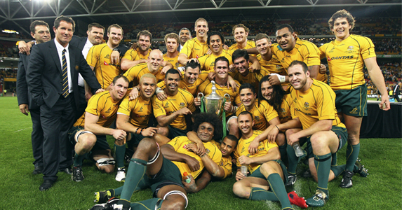 The Wallabies won the last Tri-Nations tournament