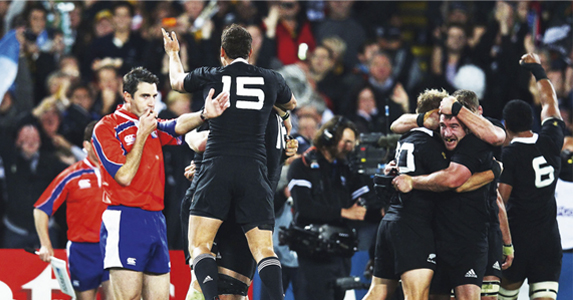 The final whistle of the tournament