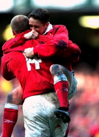 Shane Williams and Gareth Thomas