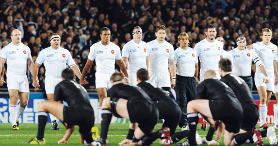 France faced up to the Haka, and also faced an automatic £2,500 fine